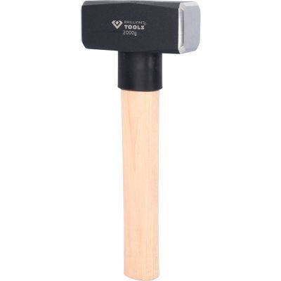 Brilliant Tools BT075200 Palička s rukojetí z ořechovce, 2 000 g