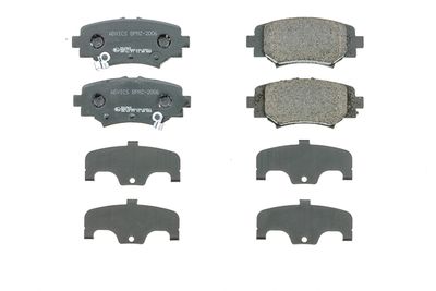 комплект спирачно феродо, дискови спирачки AISIN BPMZ-2006