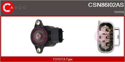 SENZOR POZITIE CLAPETA ACCELERATIE