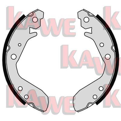 KAWE 09970 Тормозные колодки барабанные для HONDA JAZZ II (GD_, GE3, GE2) 1.2 i-DSI (GD5, GE2) KAWE 09970 Тормозные колодки барабанные для HONDA JAZZ II (GD_, GE3, GE2) 1.2 i-DSI (GD5, GE2)