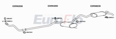 Układ wydechowy EUROFLO RN2119D1001
