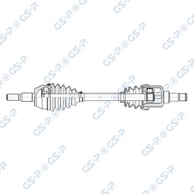 полуоска GSP 218484OL