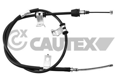 Тросик, cтояночный тормоз CAUTEX 763223 для KIA RIO
