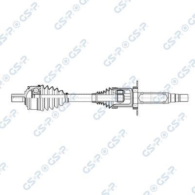 Hnací hřídel GSP 204535OL
