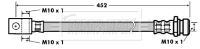 Brake Hose Borg & Beck BBH7157