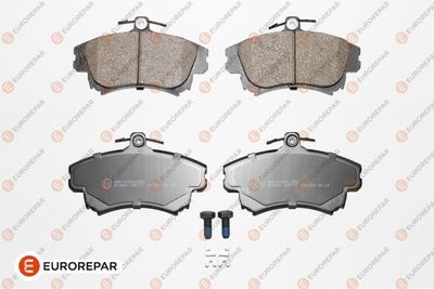 Комплект тормозных колодок, дисковый тормоз EUROREPAR 1617265180 для SMART FORFOUR