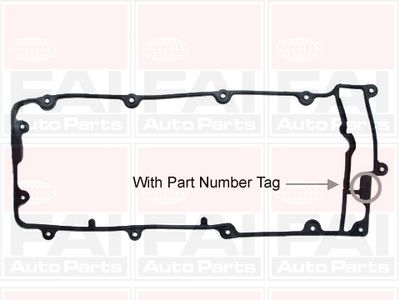 Прокладка, крышка головки цилиндра FAI AutoParts RC1138S для LAND ROVER DEFENDER