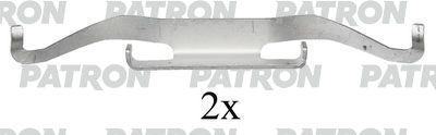 Комплектующие, колодки дискового тормоза PATRON PSRK1068 для VW TRANSPORTER
