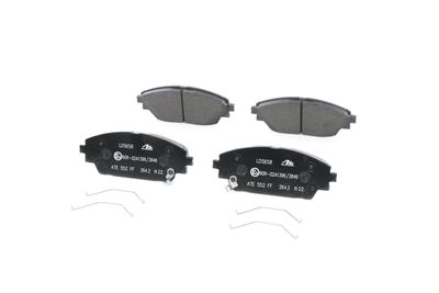 BREMSBELAGSATZ SCHEIBENBREMSE ATE 13047056582 3