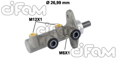 Главный тормозной цилиндр CIFAM 202-821 для HYUNDAI SANTA FE