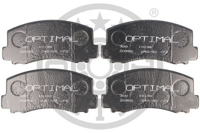 Комплект тормозных колодок, дисковый тормоз OPTIMAL 9344 для MITSUBISHI TREDIA