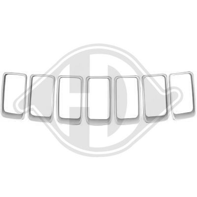 Sier- / beschermingslijstset, radiateurgrille