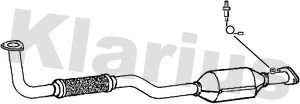Катализатор KLARIUS 321605 для DAEWOO MATIZ