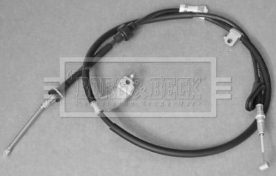 Cable Pull, parking brake Borg & Beck BKB3556