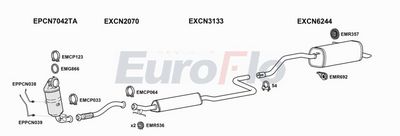 Układ wydechowy EUROFLO CNBER126001J