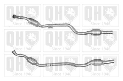 Катализатор QUINTON HAZELL QCAT90764H для MERCEDES-BENZ S-CLASS