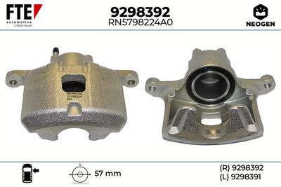 спирачен апарат FTE 9298392