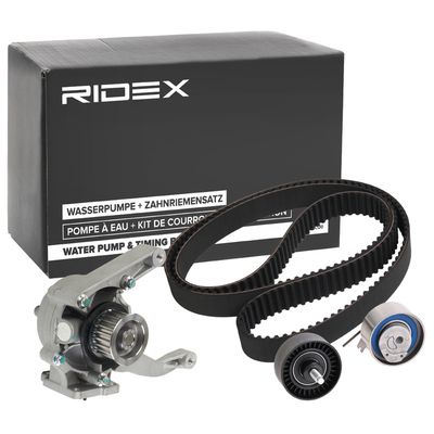 водна помпа+ к-кт ангренажен ремък RIDEX 3096W0286