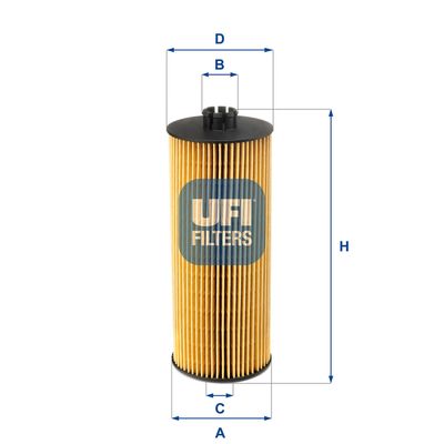 Filtre à huile UFI