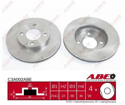 Brake Disc C3A002ABE