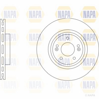 Brake Disc NAPA PBD8544