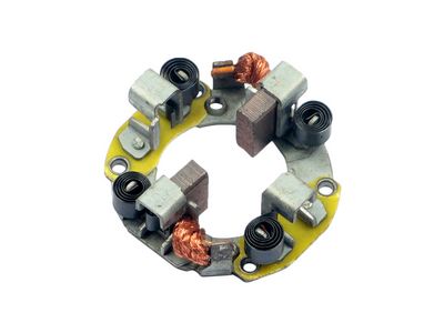 Halter, Kohlebürsten