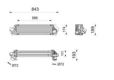 INTERCOOLER COMPRESOR