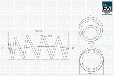 FAI AutoParts Spyruoklė