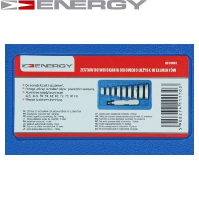 ENERGY - Sada na demontáž osových ložísk 10 dielna