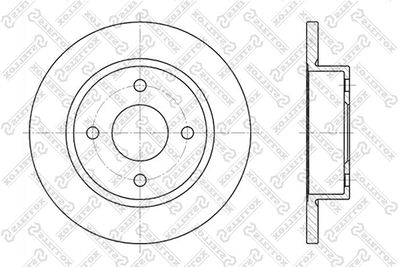 STELLOX 6020-2237-SX Тормозные диски STELLOX 