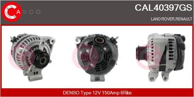 GENERATOR / ALTERNATOR CASCO CAL40397GS