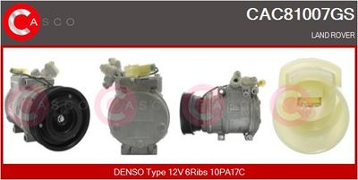 COMPRESOR CLIMATIZARE CASCO CAC81007GS