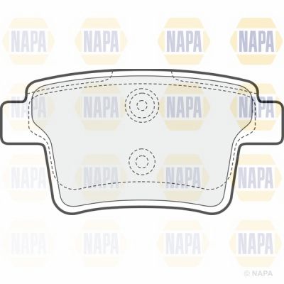 Brake Pad Set NAPA PBP7056