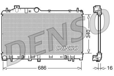 DENSO Kühler, Motorkühlung