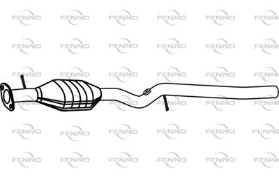FENNO P9593CAT Катализатор  для FORD FIESTA V (JH_, JD_) ST150