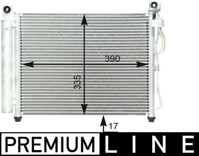 MAHLE Kondensator, Klimaanlage