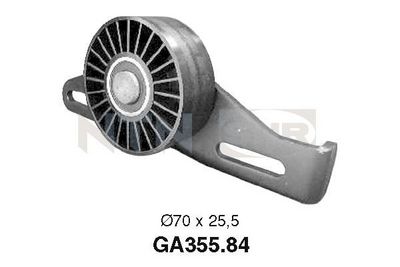 Tensioner Pulley, V-ribbed belt GA355.84