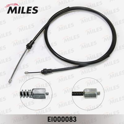Тросик, cтояночный тормоз MILES EI000083 для RENAULT DUSTER