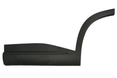 Garneerstroken for door Aan de voorkant Links (black-matt, met zwarte streep) past: OMODA 5 07.22-