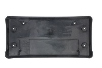 Kentekenplaat bevestiging Voor (plastic, zwart, M-TECHNIC) past: BMW 1 F20, F21 03.15-06.19