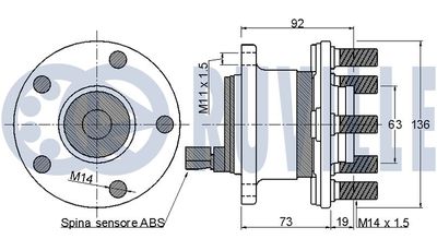 SET RULMENT ROATA RUVILLE 221239 1