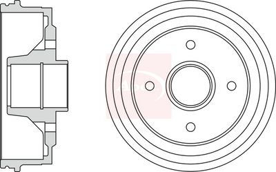 APEC Brake Drum DRM9168