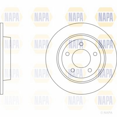 Brake Disc NAPA NBD5754