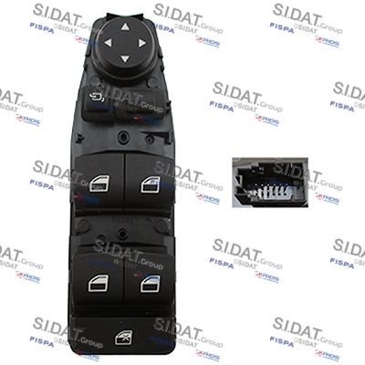 Выключатель, стеклолодъемник SIDAT 5.145018A2 для BMW X6