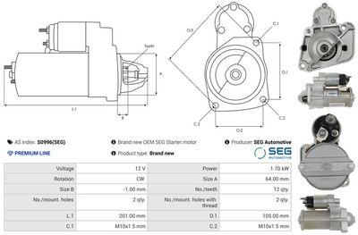 STARTER AS-PL S0996SEG 4