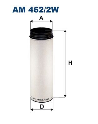 Sekundärluftfilter FILTRON AM 462/2W