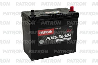 Стартерная аккумуляторная батарея PATRON PB45-360RA для HONDA CIVIC