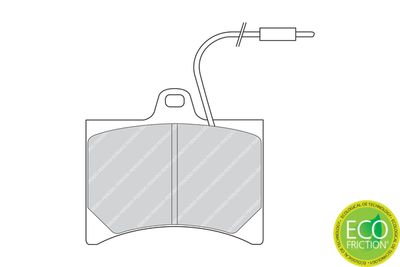 SET PLACUTE FRANA FRANA DISC FERODO FDB253 1