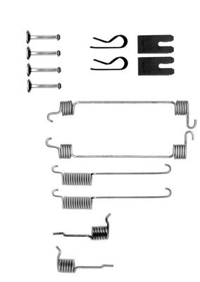 ZUBEHöRSATZ BREMSBACKEN