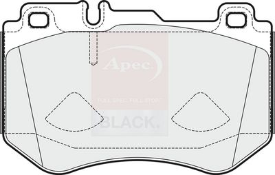 APEC Brake Pad Set, disc brake PAD2024B